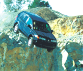 Shortcut - GPS steers a couple off cliff as a direct route to their destination.